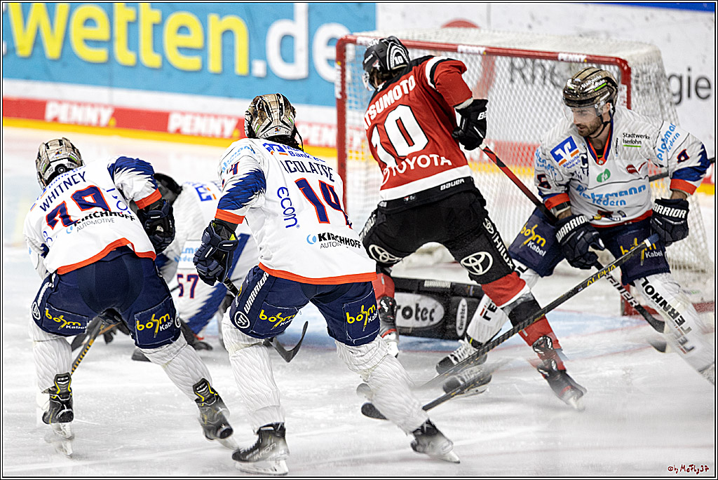 PENNY DEL;  Koelner Haie - Iserlohn Roosters; Koeln, 01.03.2022